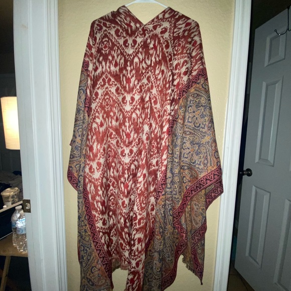 Boho Patterned Sleeveless Cover Up - Picture 1 of 2